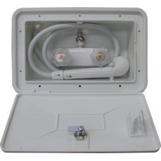 External Shower Box White